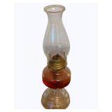 Oil Lamp - 17" tall