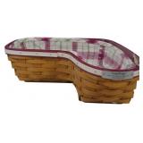 Longaberger 2014 Custom Stocking Red Basket