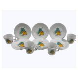 10pcs Fiestaware Fall Themed Dishes