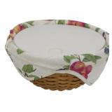 Longaberger 2002 Bowl Basket 5x9"