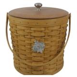 Longaberger 2004 Ice Bucket 10.5x9"