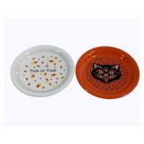 2 Fiesta Halloween 6.5" Plates
