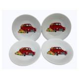 4 Fiesta 9" Plates