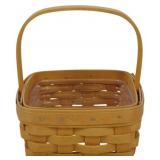 Longaberger 2001 Tarragon Basket 6x5x5