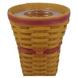 Longaberger 1998 Snapdragon Basket 9x7.5"