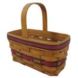 Longaberger 1994 Candle Basket 9x9.5x5