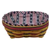 Longaberger 1999 Blue Ribbon Bread Basket