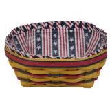 Longaberger 1999 Blue Ribbon Bread Basket