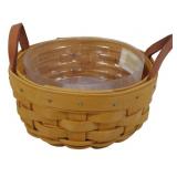 Longaberger 2003 Saffron Basket 3x6"