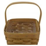 Longaberger 2004 Tarragon Basket 6x6x6