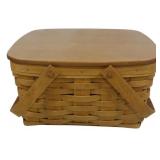 Longaberger 2007 Cake Basket 7x12x13