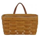 Longaberger Wall Hanging Basket 5x9x5