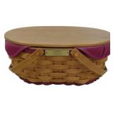 Longaberger 2004 Get Together Basket 6x12x9