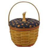 Longaberger 1997 Pumpkin Basket 14x11"