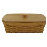 Longaberger 2004 Envelope Basket 6x12x6