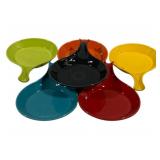 6 Fiesta Individual Skillets 12 x 8.5