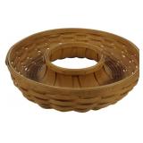 Longaberger 2007 Wreath Basket 4x14.5"
