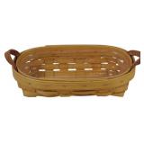 Longaberger 1998 Lavender Basket 3x8x4