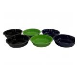 6 Fiesta 7" Bowls