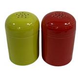 Pair Fiesta Salt & Pepper Shakers 5"