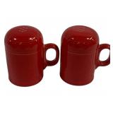 Pair Fiesta Salt & Pepper Shakers 5"