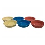 6 Fiesta 7" Bowls