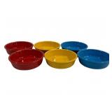 6 Fiesta 6" Bowls