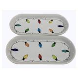 2 Fiesta Lights Trays 12 x 6