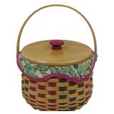 Longaberger 2013 Caroling Basket 6x7"