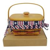 Longaberger 1997 All American Patriot Basket