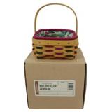 Longaberger 2003 Holiday Helper Basket
