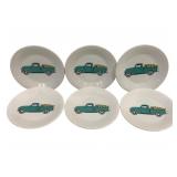 3 Fiesta Spring Truck 9" Plates