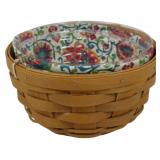 Longaberger 2012 Small Roundabout Basket 4x7"
