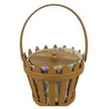 Longaberger 2006 Picket Pail Basket 6x7"