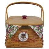 Longaberger 2000 Christmas Collection Basket