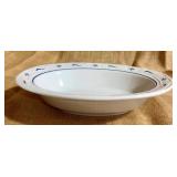 Longaberger Woven Traditions Oval Serving Bowl