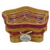Longaberger 2001 Twinkle, Twinkle Basket 2.5x6"