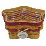Longaberger 2001 Twinkle, Twinkle Basket 2.5x6"