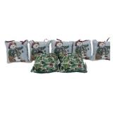 Longaberger 7 Miniature Pillows 4.5x4.5