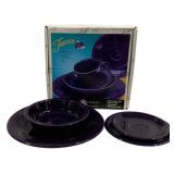Fiesta Plum 4 Pc Place Setting in box