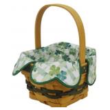 Longaberger 1999 Lots of Luck Basket 7x4.5x4.5