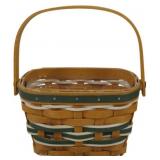 Longaberger 2015 Yuletide Green Gift Basket