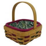 Longaberger 2003 Holiday Helper Basket with Box