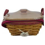 Longaberger 2005 Tinsel Basket with Box