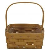 Longaberger 2002 Tarragon Basket 6x5x5