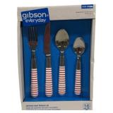 Gibson Service for 4 Stainless Flatware Set