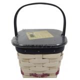 Longaberger 2016 Mr Flurry Face Basket 9x6x6
