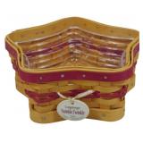 Longaberger 2001 Twinkle, Twinkle Basket 2.5x6"