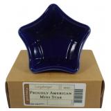 Longaberger 2002 Mini Star Pottery with Box 2x5"