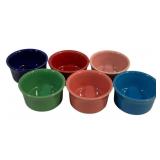 6 Fiesta Ramekins 4"